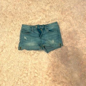 SO-Girls XS, Denim Jean Shorts- Low Rise